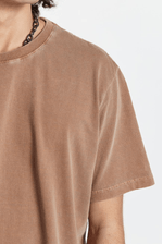 Camiseta-T-Shirt-Mode-On-Masculina-Manga-Curta-Algodao-12443-Marrom