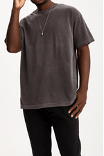 Camiseta-T-Shirt-Mode-On-Masculina-Manga-Curta-Algodao-12445-Chumbo
