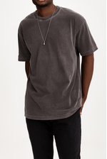 Camiseta-T-Shirt-Mode-On-Masculina-Manga-Curta-Algodao-12445-Chumbo