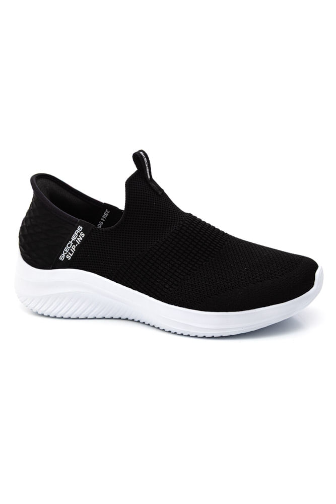 Tênis Skechers Ultra Flex 3.0-Cozy Streak Feminino 149708-Bkw Preto