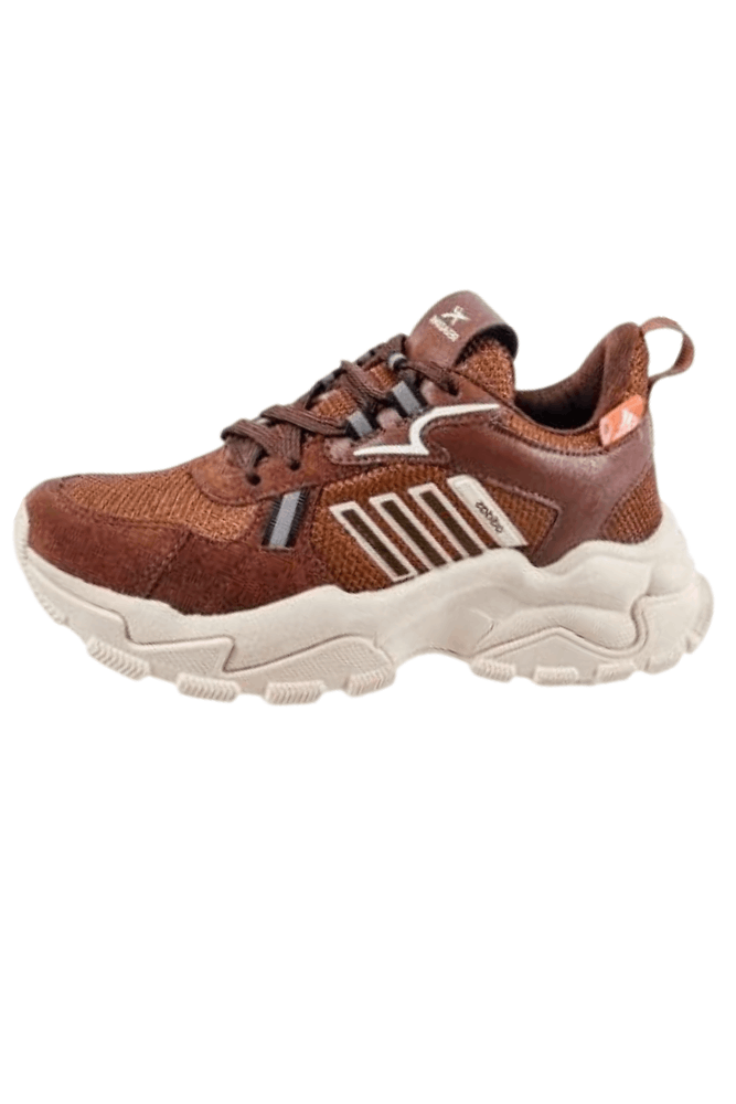 Tenis-Regazone-Casual-Masculino-Chunky-517-6-Marrom