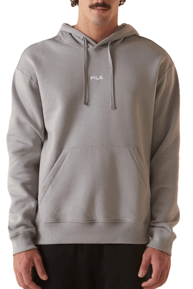 Blusão Fila Com Capuz Classic Winter B Masculino F11l01634-1219 Cinza