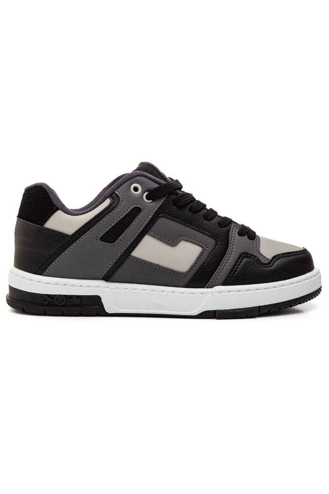 Tênis Redikal Skate Masculino Rkt56809 Chumbo