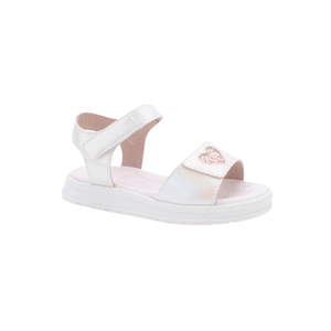 Sandália Sua Cia Mini Casual Infantil Menina Velcro 7066.00704-1 Branco