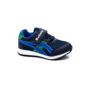 Tênis Botinho Casual Infantil Menino Velcro Bt704m Marinho