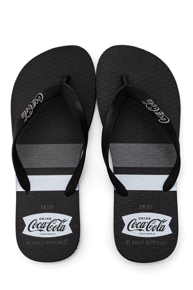Tênis Coca-Cola Atlanta Leather Coke Casual Feminino Cc1902-2 Preto