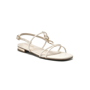 Sandália Via Marte Rasteira Feminina 202-002-01 Off-White