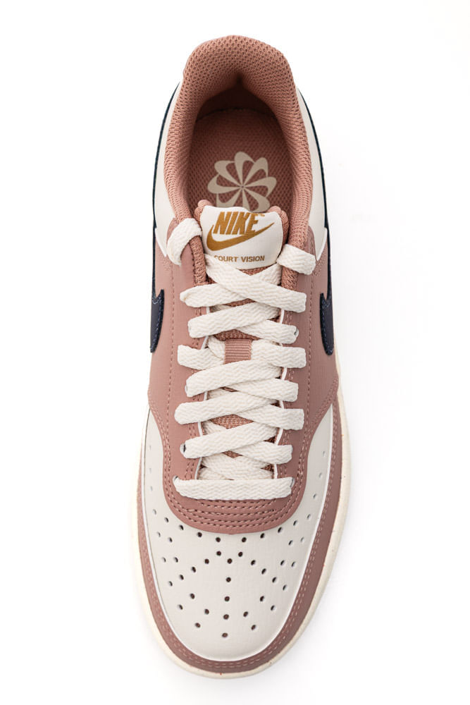 Tênis Nike Court Vision Low Next Nature Feminino Dh3158-606 Rosa