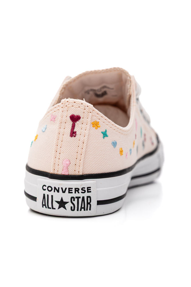 Tênis Converse All Star School Daze Doodle Feminino Ct31800003 Rosa