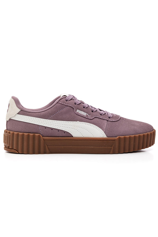 Tênis Puma Carina 3.0 Luxe Suede Feminino 405899 50 Roxo
