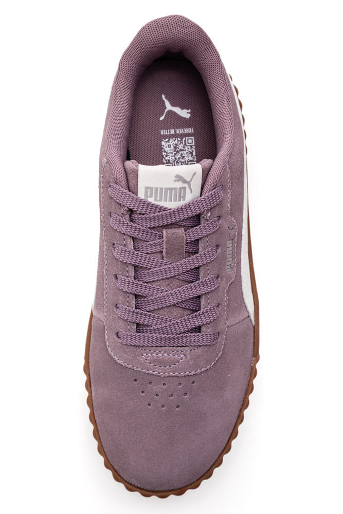 Tênis Puma Carina 3.0 Luxe Suede Feminino 405899 50 Roxo