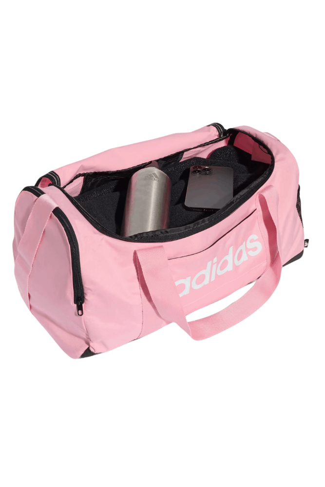 Mala Adidas Duffel Pequena Linear Jx9041 Rosa
