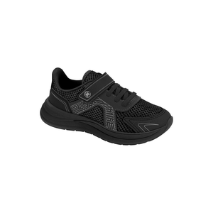 Tênis Molekinho Casual Juvenil Menino Com Velcro 2850.315 Preto