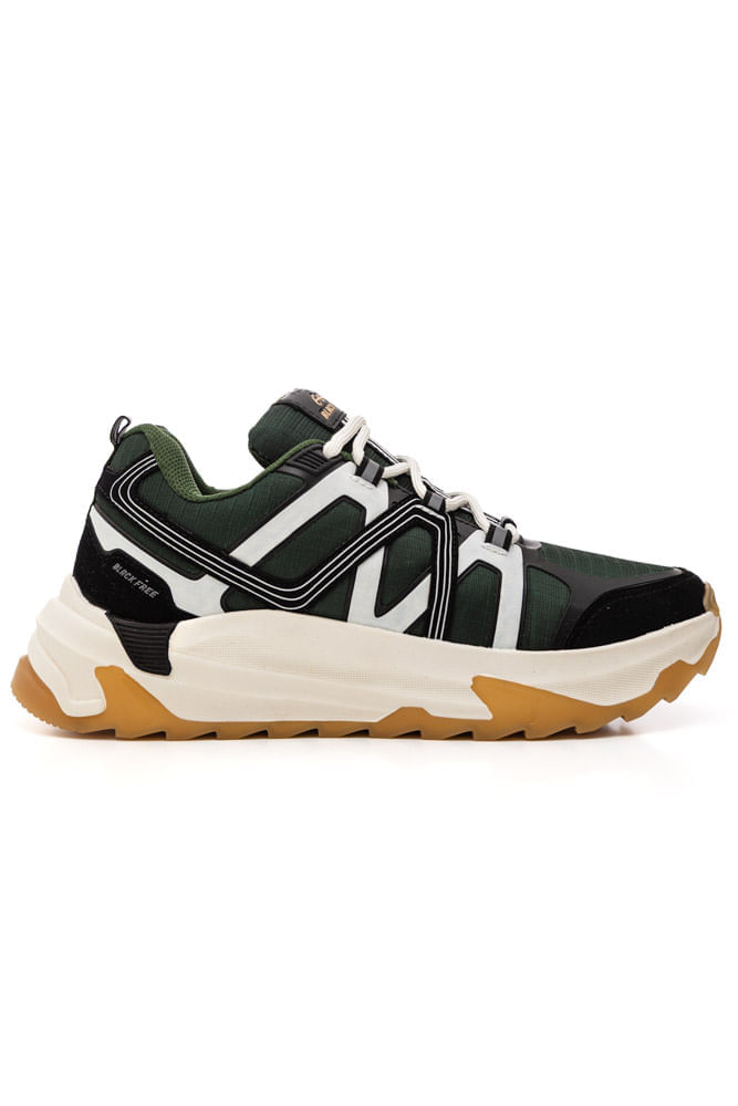 Tênis Black Free Chunky Masculino Adventure 2.970-340 Verde