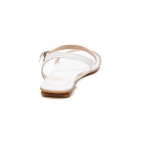 Sandália Molekinha Rasteira Infantil Menina 2354.107 Branco