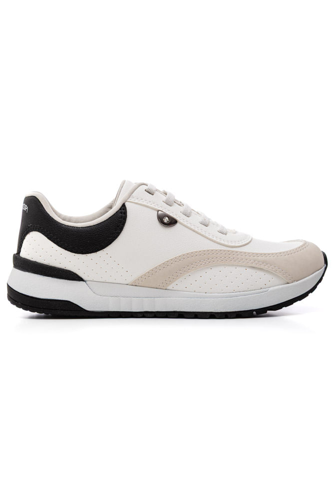 Tênis Mississipi Casual Feminino Me953-03 Branco