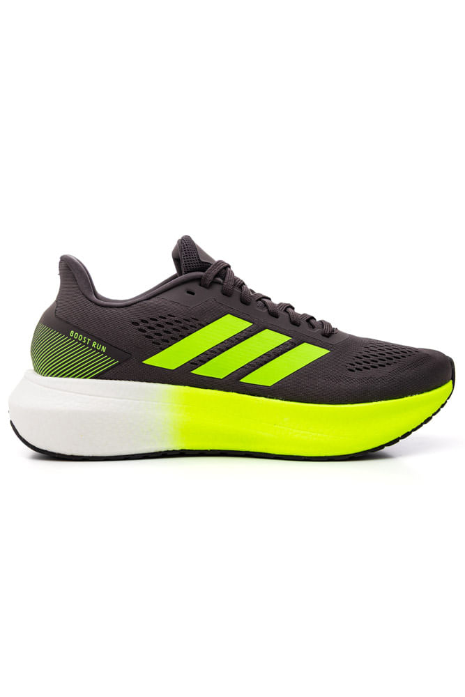 Tênis Adidas Boost Run Masculino De Corrida Kj0968 Cinza