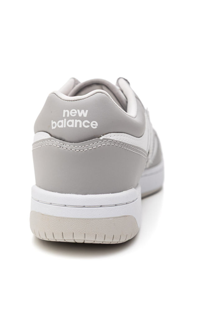 Tenis-New-Balance-Casual-Masculino-Couro-Bb480hek-Cinza