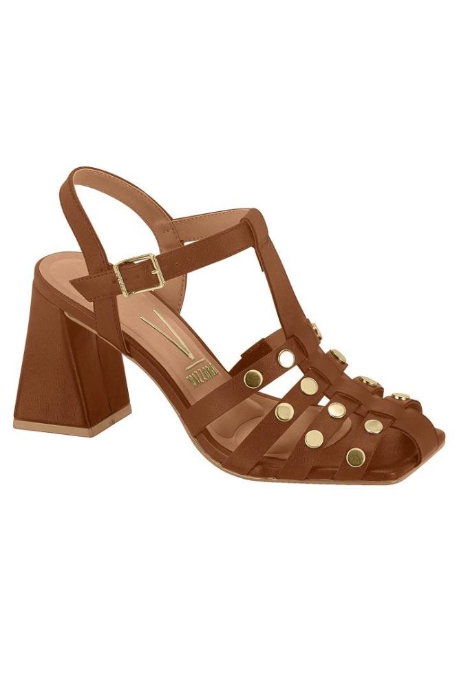 Sandália Chá De Mel Feminina Salto Fino 8447-90963 Off-White
