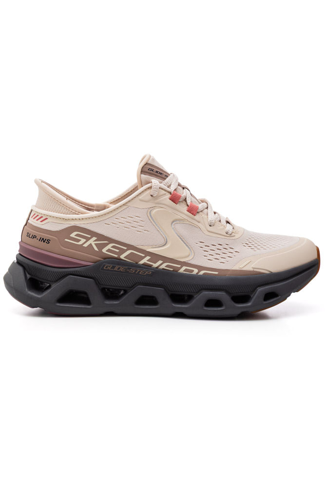 Tênis Skechers Glide-Step Altus Feminino 150510-Ntgy Bege