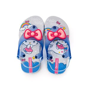 Chinelo Ipanema Bebe Menina Hello Kitty 27435-Bs130 Azul