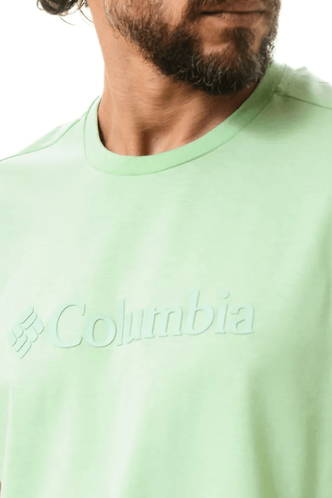 Camiseta-Columbia-Masculina-Basic-Logo-Ii-Branded-Shadow-321015-Verde-Claro