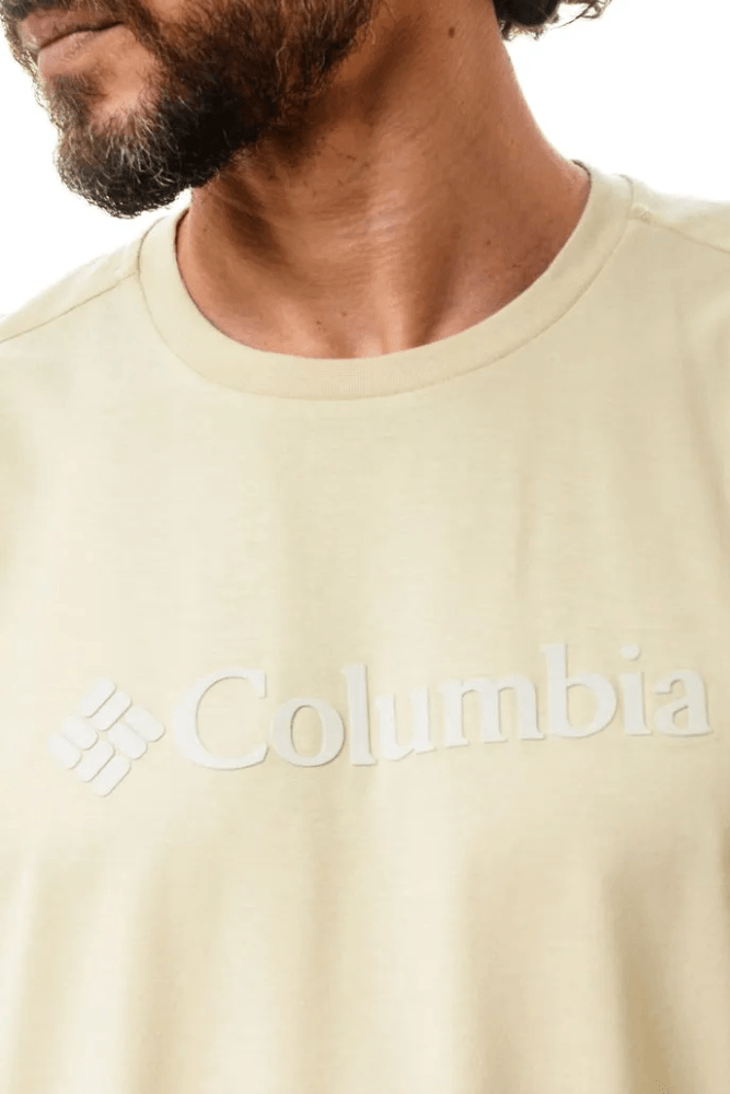 Camiseta-Columbia-Masculina-Basic-Logo-Ii-Branded-Shadow-321015-Bege