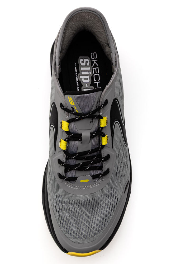 Tênis Skechers Glide Step Altus Masculino 232921-Gybk Cinza