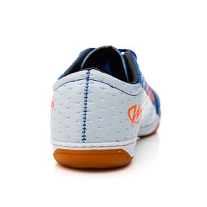 Chuteira Runway Futsal Indoor Infantil Com Cadarço 8011-3 Azul