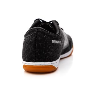 Chuteira Runway Futsal Infantil Com Cadarço 6071-3 Preto