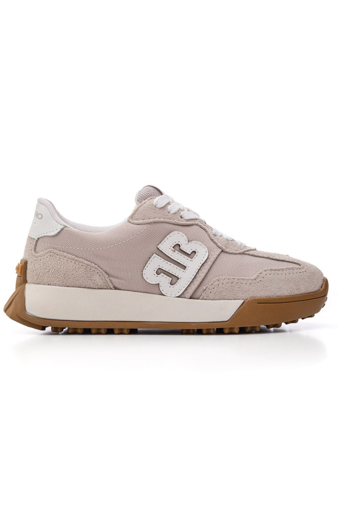 Tenis-Bottero-Casual-Feminino-Couro-Camurca-371503-Cinza