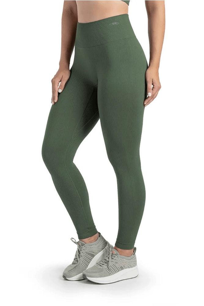 Calça Legging Olympikus Knit Minimal Feminina Oiwsr25152 Verde