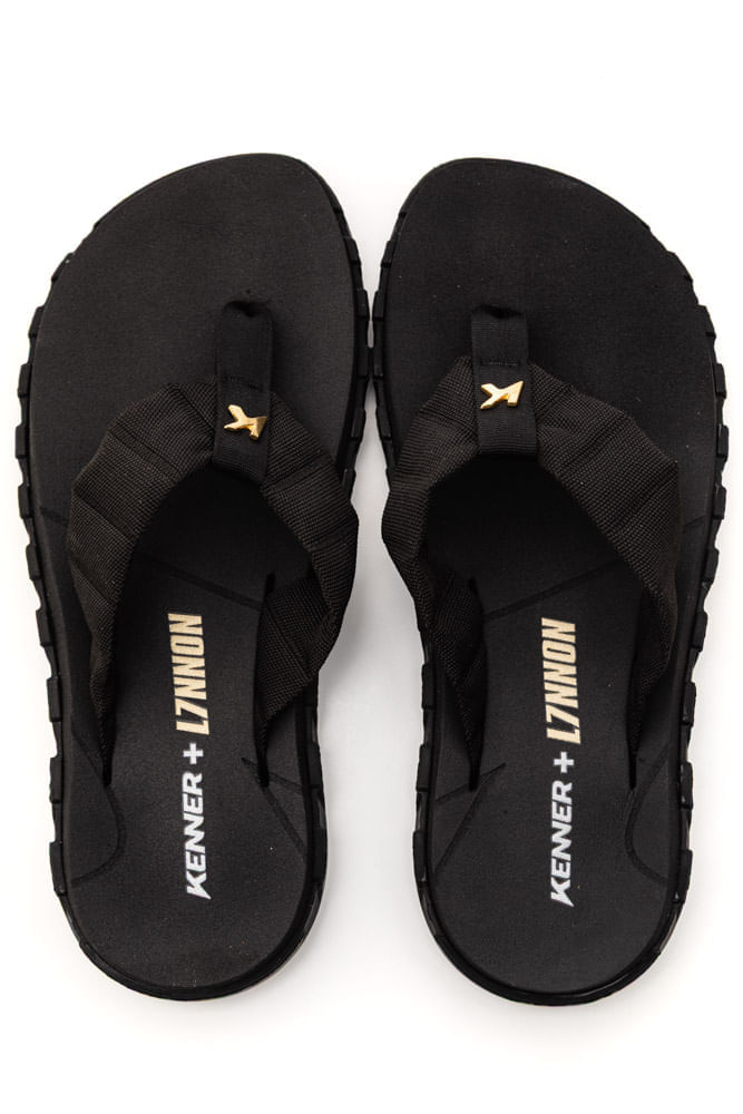 Chinelo Kenner Nk6 Pro Masculino Dfz-01 Preto