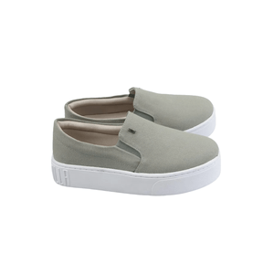 Tênis Santa Lolla Plataforma Feminino Slip On 038f.11e4.0013 Verde Claro