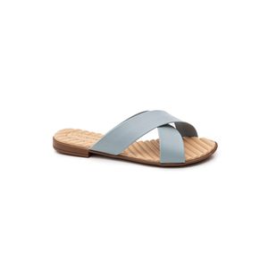 Chinelo Chá De Mel Rasteira Feminino Conforto 8558.106 Azul