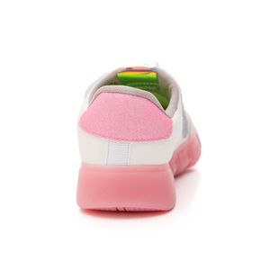 Tênis Novopé Casual Infantil Menina Luz Led 50001020-4432 Branco