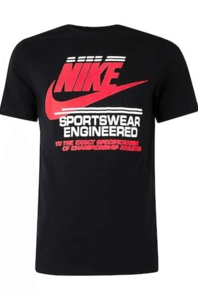 Camiseta Nike Sportswear 6mo Futura Masculina Hq9157-010 Preto