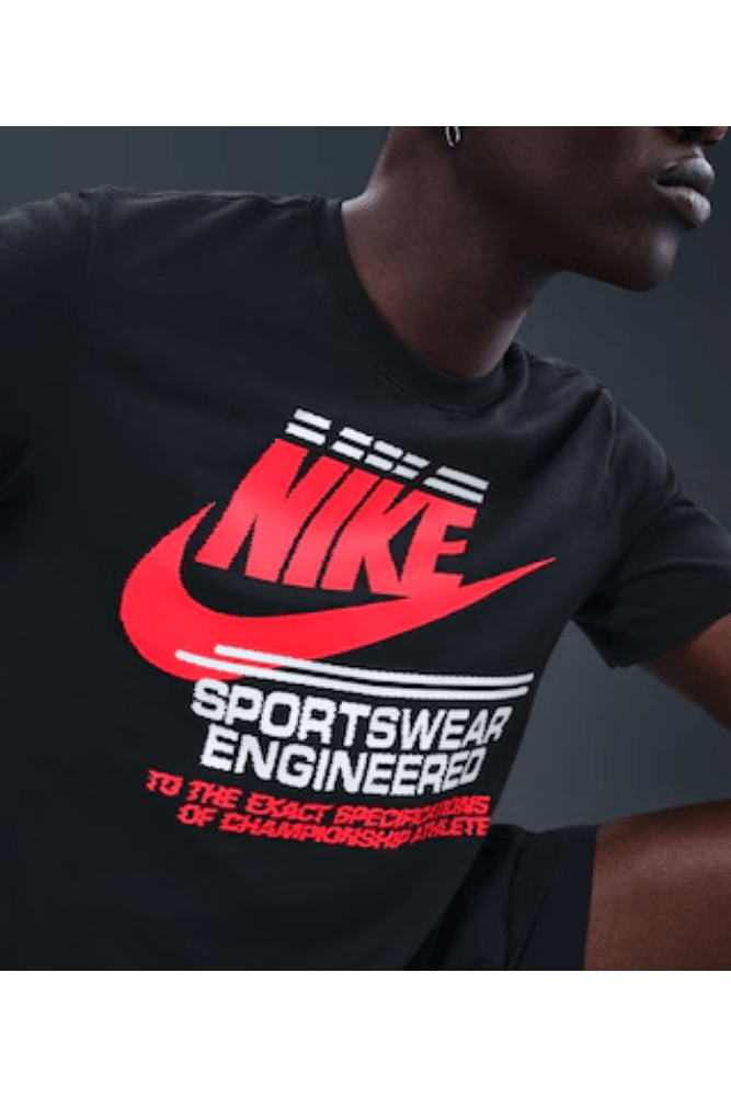 Camiseta Nike Sportswear 6mo Futura Masculina Hq9157-010 Preto