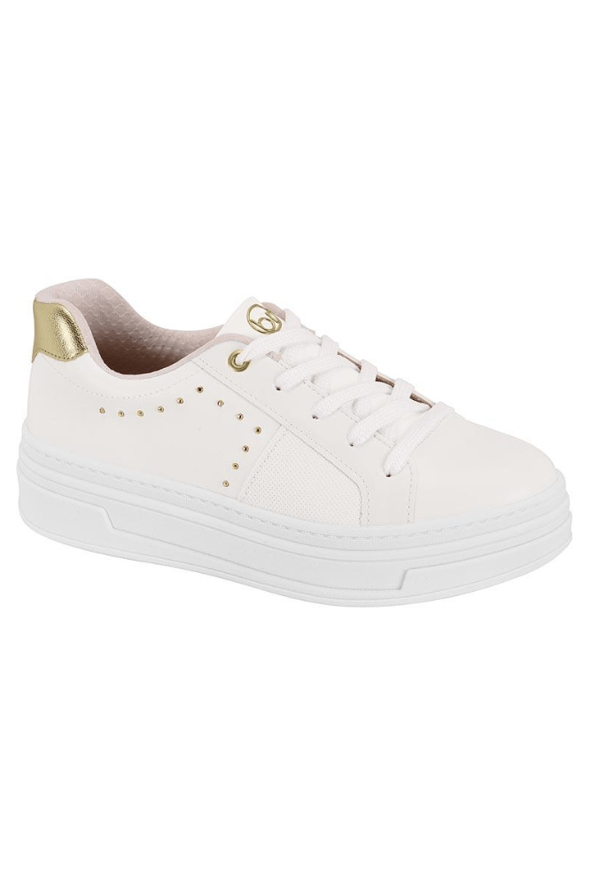 Tênis Beira Rio Casual Feminino Sola Caixa 4321.106 Branco