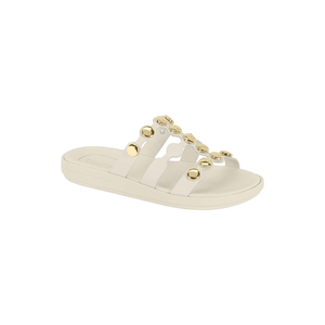 Chinelo Moleca Rasteira Feminino Napa 5525.105.9569 Off-White