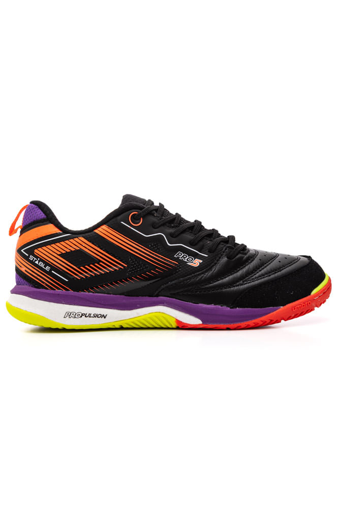 Chuteira Umbro Pro 5 Stable Futsal U03fb00439 Preto