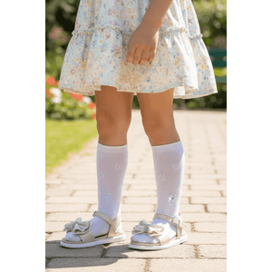 Sandália Molekinha Casual Infantil Menina Fivela 2714.234.28335 Off-White