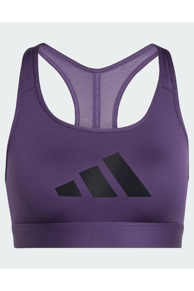 Top Estampado Powerreact Big Logo Adidas Jx4731 Roxo