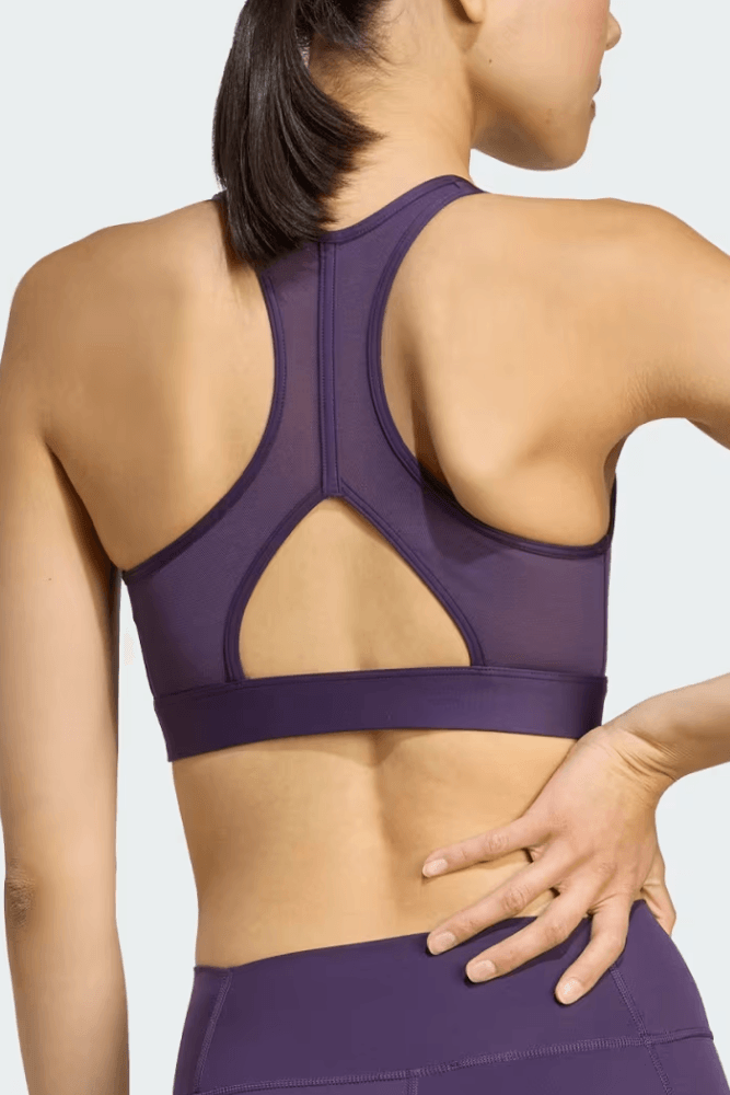 Top Estampado Powerreact Big Logo Adidas Jx4731 Roxo