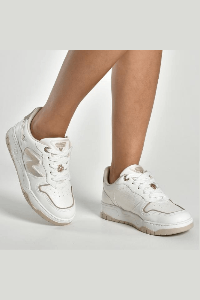 Tênis Via Marte Casual Street Feminino Sola Caixa 276-002-02 Off-White
