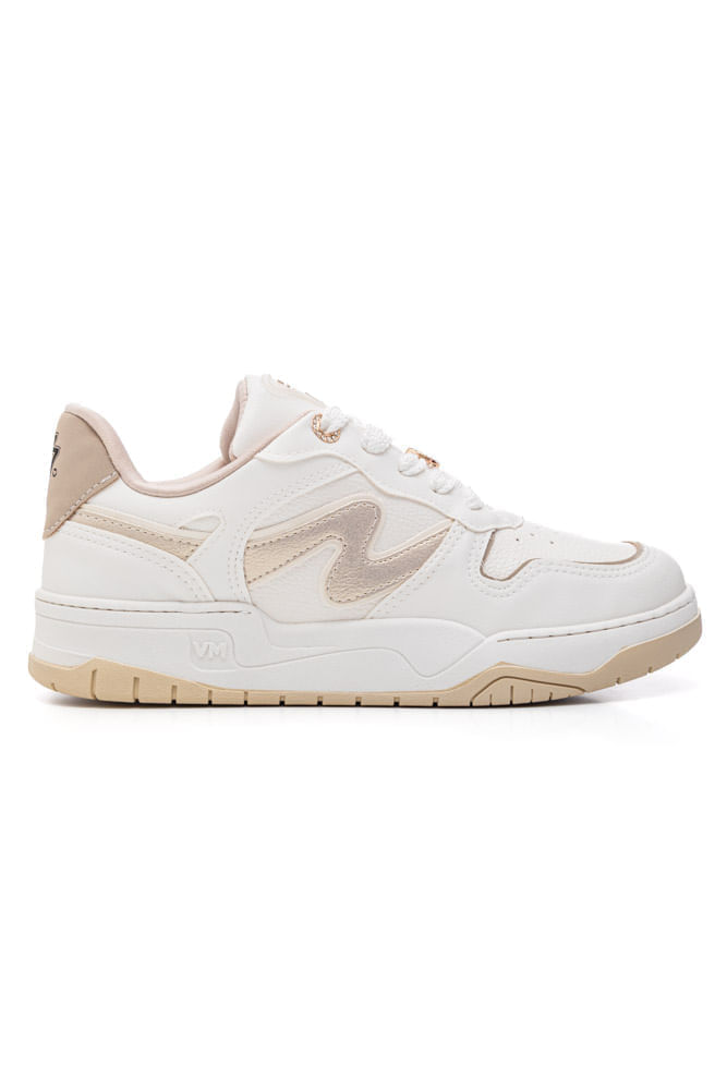 Tênis Via Marte Casual Street Feminino Sola Caixa 276-002-02 Off-White