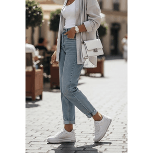 Tênis Chá De Mel Casual Feminino Solado Flatform 22730p-088 Branco