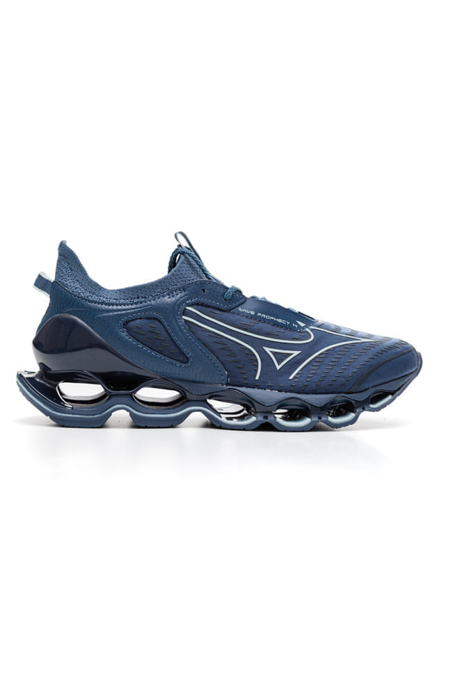 Tênis Mizuno Wave Prophecy 14 Corrida Masculino Marinho