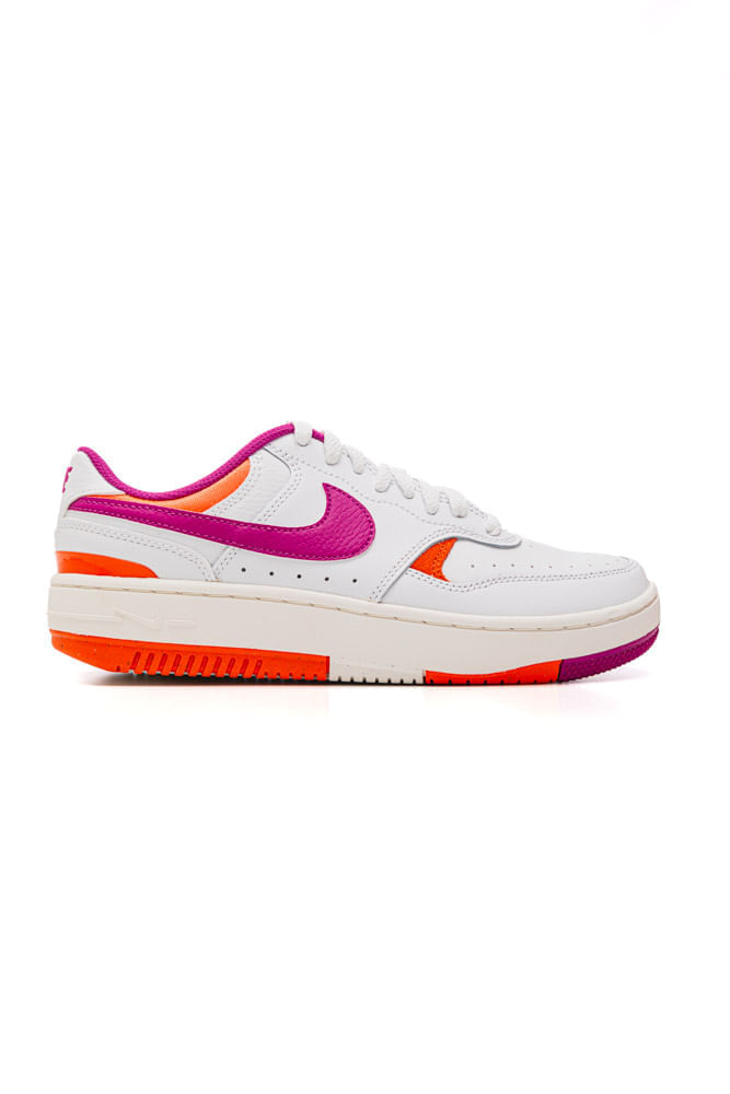 Tênis Nike Gamma Force Feminino Couro Dx9176-113 Branco