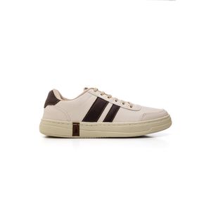 Sapatênis Confort Way Casual Masculino Elástico 402504 Off-White